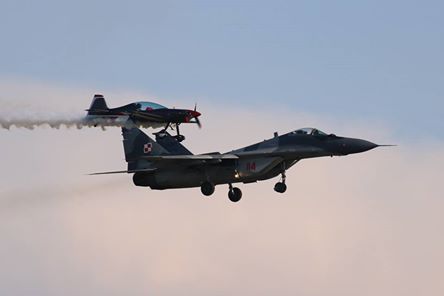 'Polish Air Force MiG-29 Fulcrum and XA-41 at the Radom Air Show 2017'