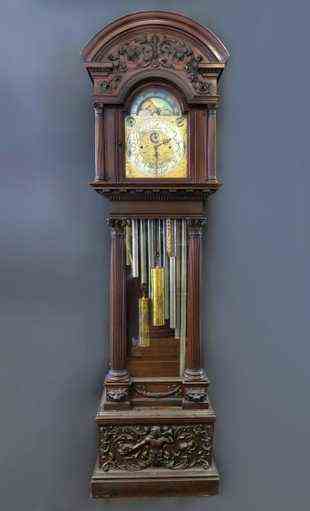 Exceptional "Tiffany & Co" Grandfather Tall-Case Clock