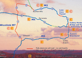 View a map detailing the Inbound Connections to the Greater Blue Mountains Area