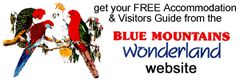 Get a free Blue Mountains Touring Guide & Map 