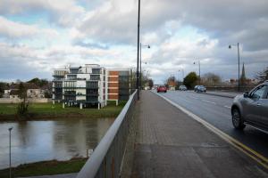 Video shows scuffle on Greyfriars Bridge, Hereford