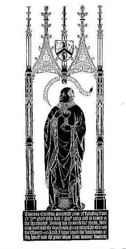 Skarratt plaque in Church